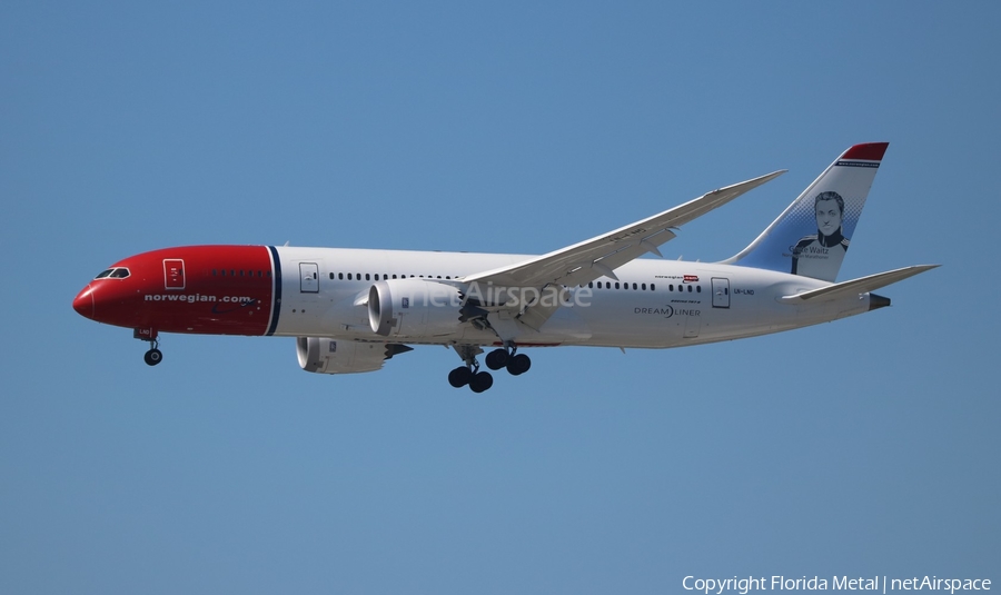 Norwegian Air International Boeing 787-8 Dreamliner (LN-LND) | Photo 549111