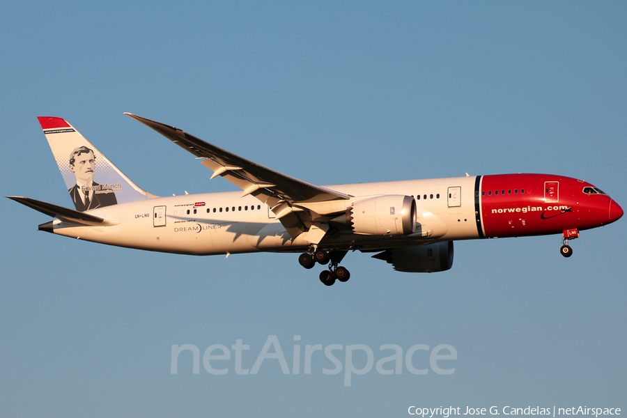 Norwegian Long Haul Boeing 787-8 Dreamliner (LN-LNG) | Photo 119220
