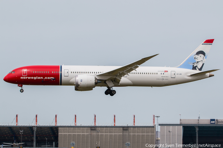 Norwegian Long Haul Boeing 787-9 Dreamliner (LN-LNI) | Photo 245776