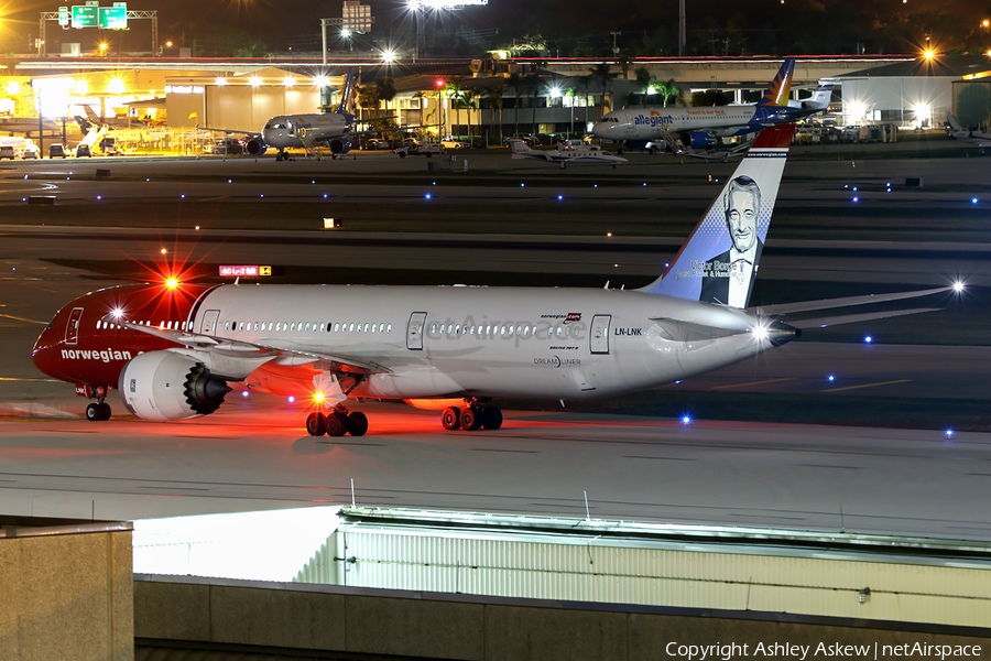 Norwegian Long Haul Boeing 787-9 Dreamliner (LN-LNK) | Photo 220130