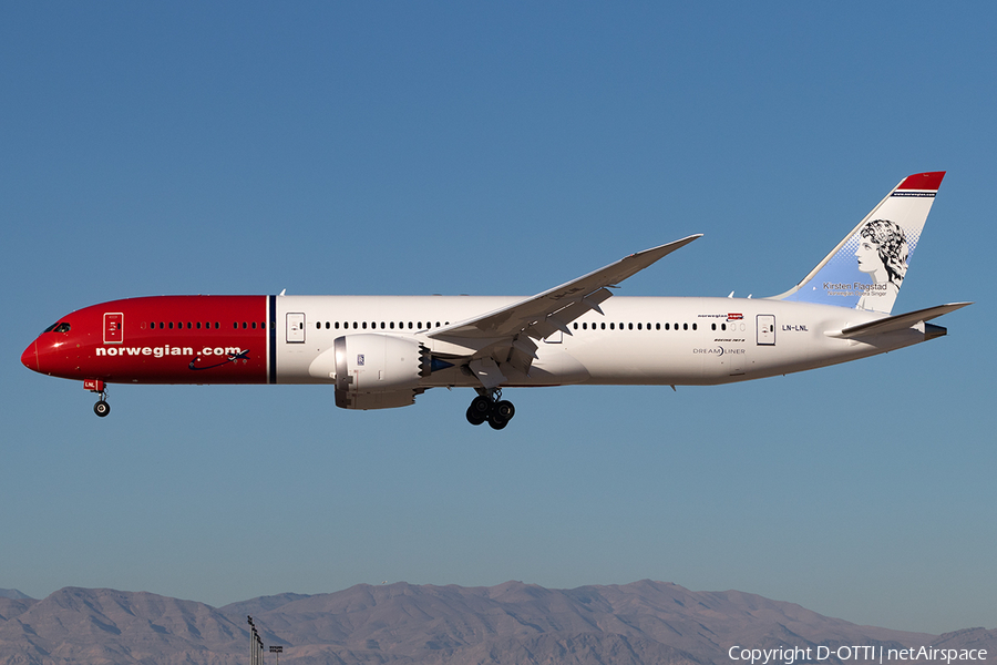 Norwegian Long Haul Boeing 787-9 Dreamliner (LN-LNL) | Photo 141839