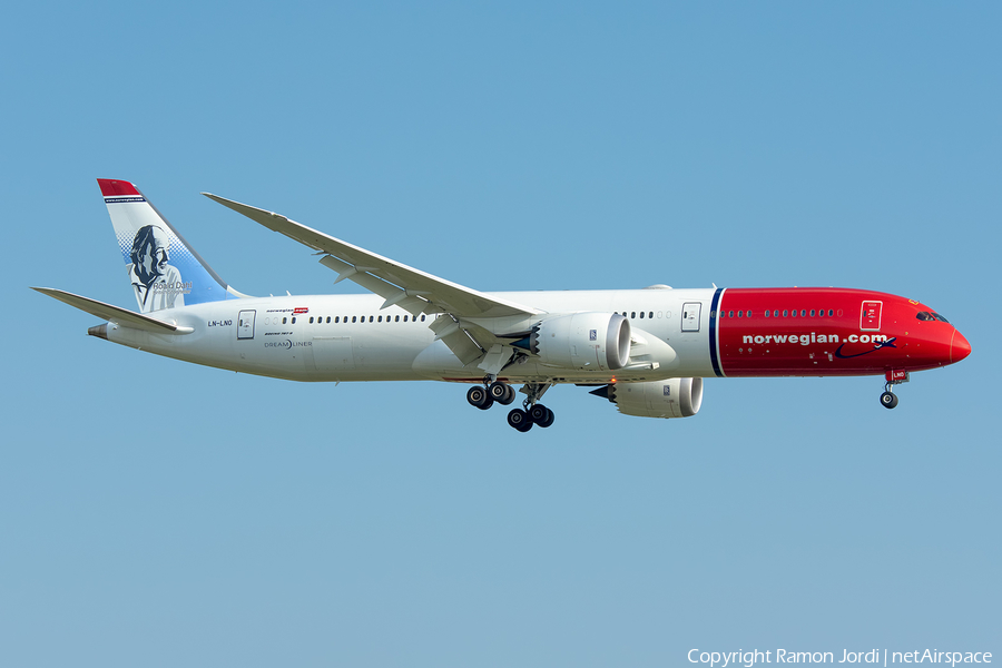 Norwegian Air Shuttle Boeing 787-9 Dreamliner (LN-LNO) | Photo 263928