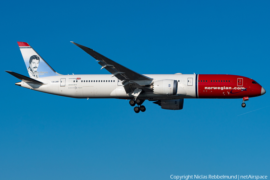 Norwegian Long Haul Boeing 787-9 Dreamliner (LN-LNR) | Photo 364798