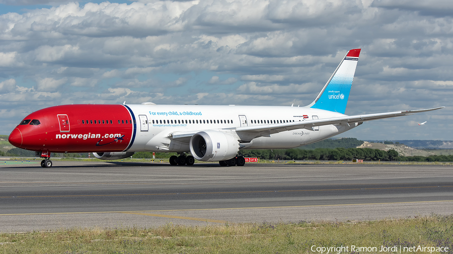 Norwegian Long Haul Boeing 787-9 Dreamliner (LN-LNT) | Photo 320876