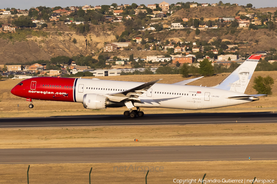 Norwegian Air Shuttle Boeing 787-9 Dreamliner (LN-LNU) | Photo 350042