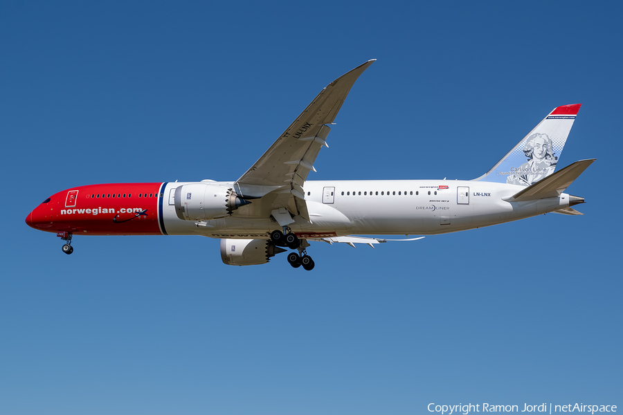 Norwegian Long Haul Boeing 787-9 Dreamliner (LN-LNX) | Photo 309994