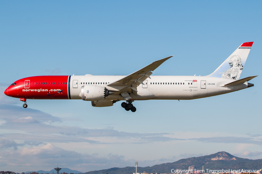Norwegian Long Haul Boeing 787-9 Dreamliner (LN-LNX) | Photo 359746