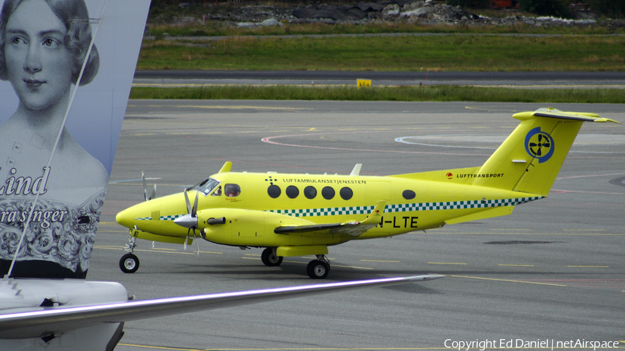 Lufttransport Beech King Air B200 (LN-LTE) | Photo 14158