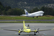 Lufttransport Beech King Air B200 (LN-LTE) at  Bergen - Flesland, Norway