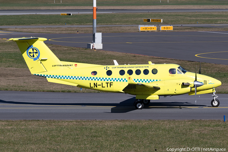 Lufttransport Beech King Air B200 (LN-LTF) | Photo 152440