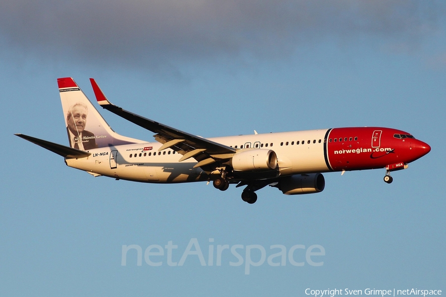 Norwegian Air Shuttle Boeing 737-8JP (LN-NGA) | Photo 48699