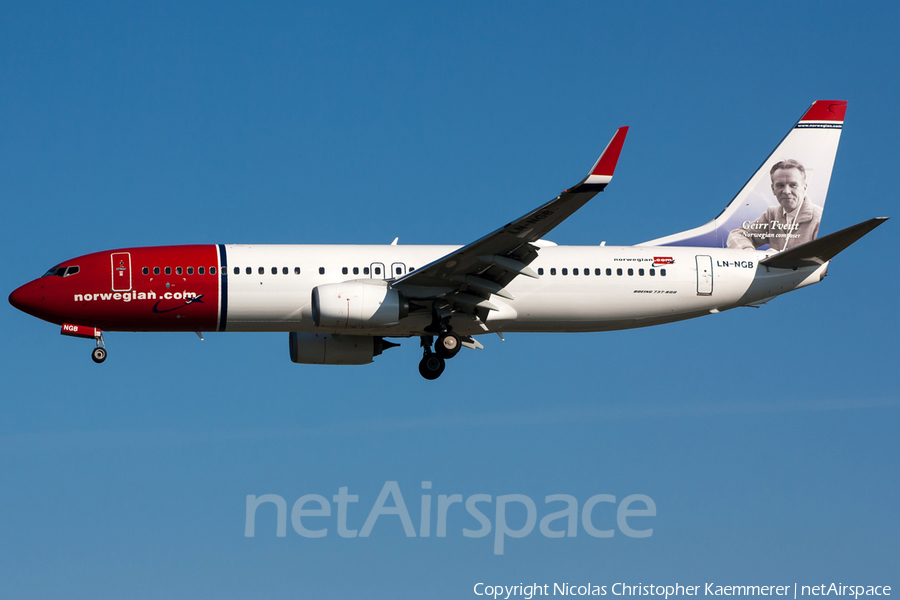 Norwegian Air Shuttle Boeing 737-8JP (LN-NGB) | Photo 121579