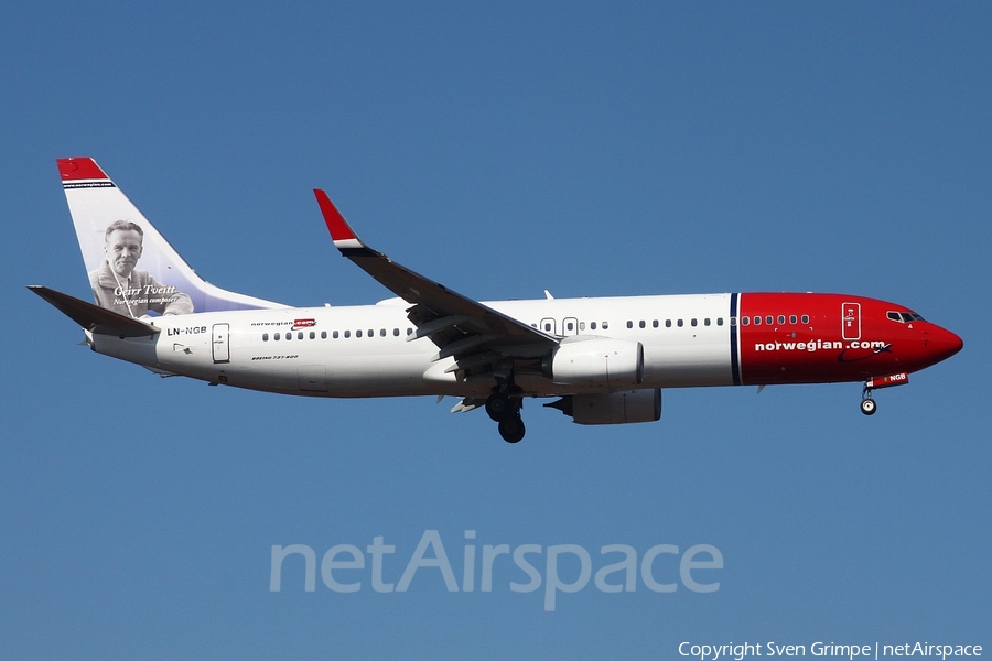Norwegian Air Shuttle Boeing 737-8JP (LN-NGB) | Photo 23394