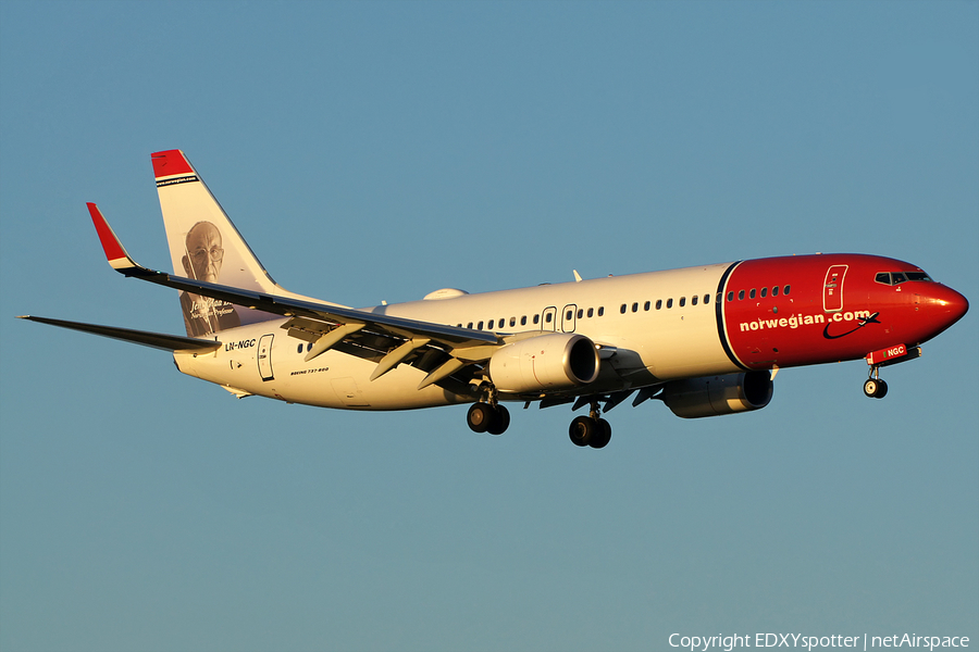 Norwegian Air Shuttle Boeing 737-8JP (LN-NGC) | Photo 275461