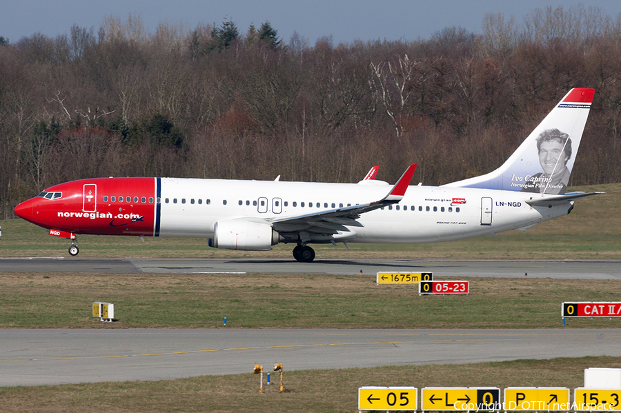 Norwegian Air Shuttle Boeing 737-8JP (LN-NGD) | Photo 484645
