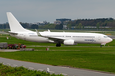 Norwegian Air Shuttle Boeing 737-8JP (LN-NGD) at  Hamburg - Fuhlsbuettel (Helmut Schmidt), Germany