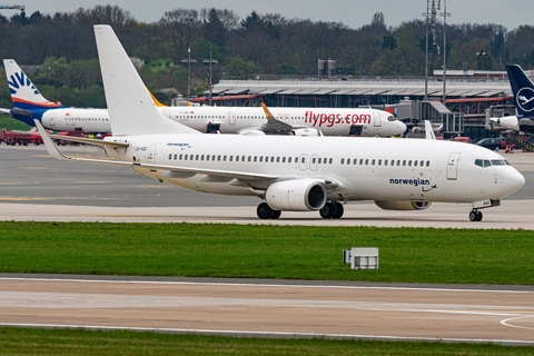 Norwegian Air Shuttle Boeing 737-8JP (LN-NGD) at  Hamburg - Fuhlsbuettel (Helmut Schmidt), Germany