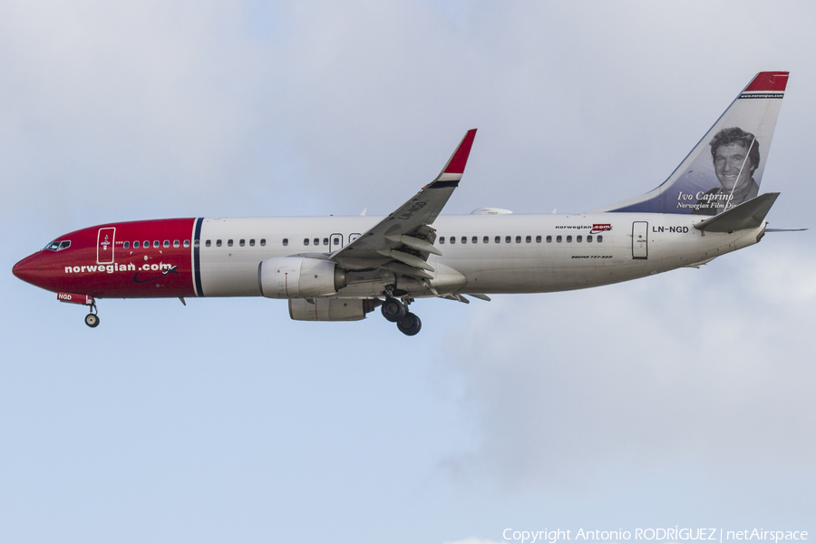 Norwegian Air Shuttle Boeing 737-8JP (LN-NGD) | Photo 134923