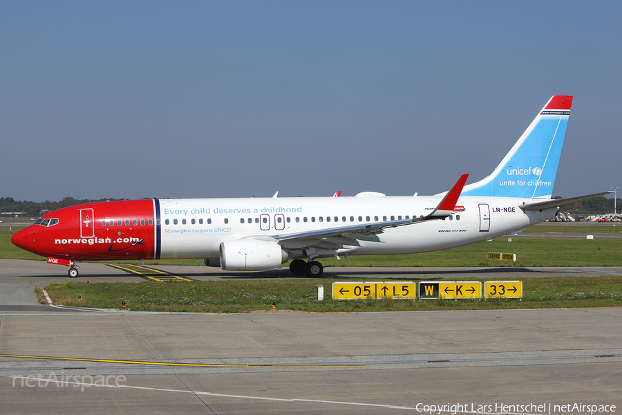 Norwegian Air Shuttle Boeing 737-8JP (LN-NGE) | Photo 56345