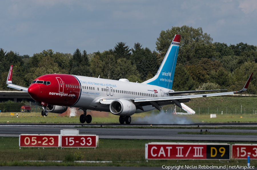 Norwegian Air Shuttle Boeing 737-8JP (LN-NGE) | Photo 263284