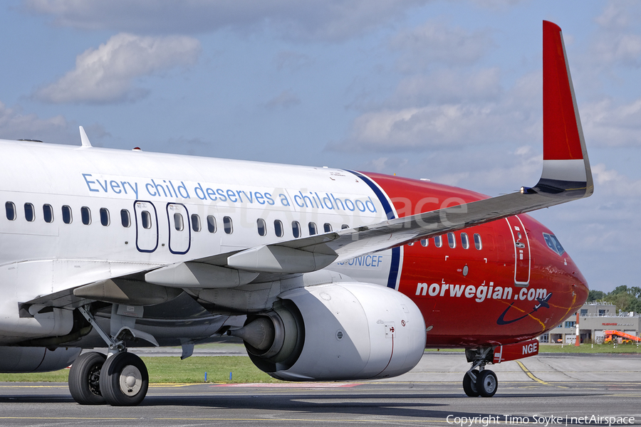 Norwegian Air Shuttle Boeing 737-8JP (LN-NGE) | Photo 264095