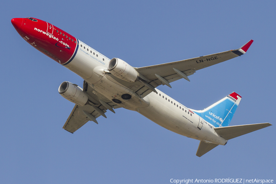Norwegian Air Shuttle Boeing 737-8JP (LN-NGE) | Photo 137212