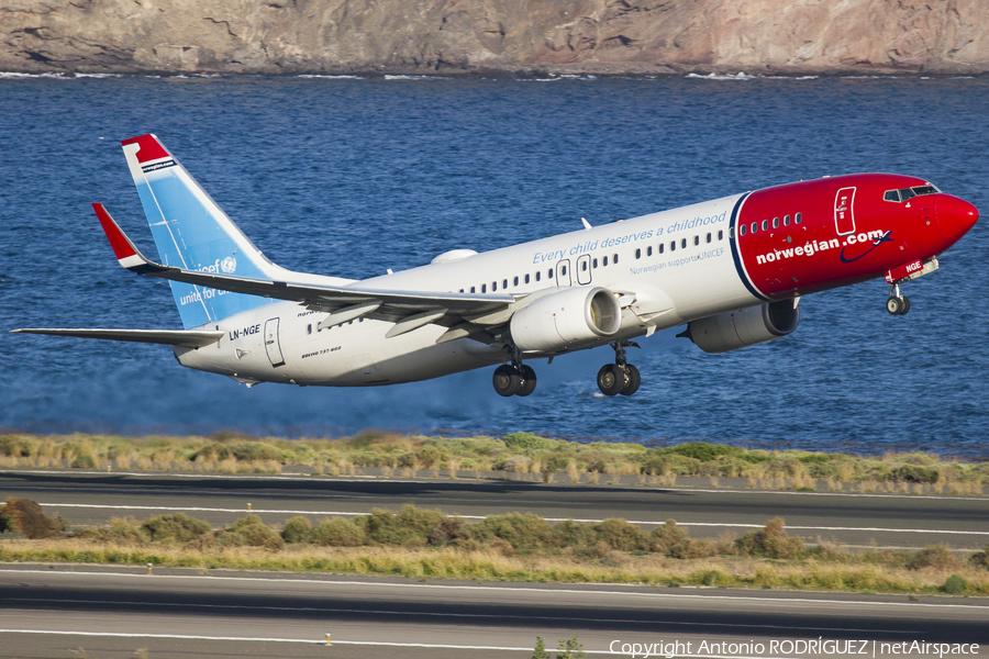 Norwegian Air Shuttle Boeing 737-8JP (LN-NGE) | Photo 137721