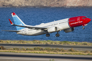 Norwegian Air Shuttle Boeing 737-8JP (LN-NGE) at  Gran Canaria, Spain