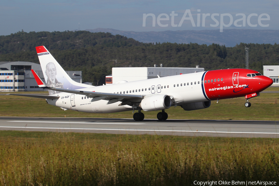 Norwegian Air Shuttle Boeing 737-8JP (LN-NGF) | Photo 254081