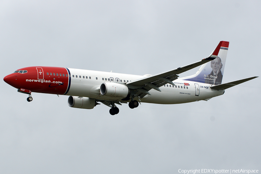 Norwegian Air Shuttle Boeing 737-8JP (LN-NGF) | Photo 322153