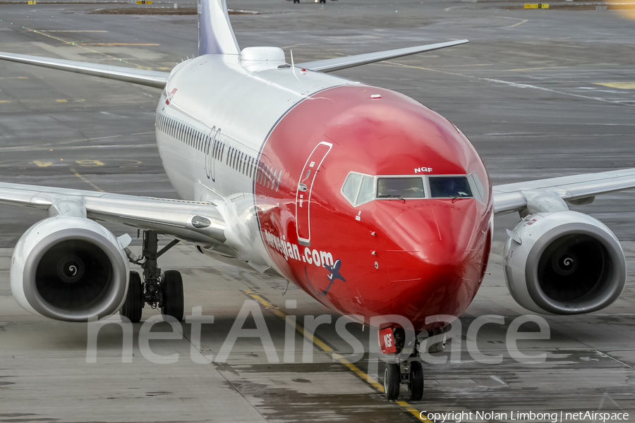 Norwegian Air Shuttle Boeing 737-8JP (LN-NGF) | Photo 384334