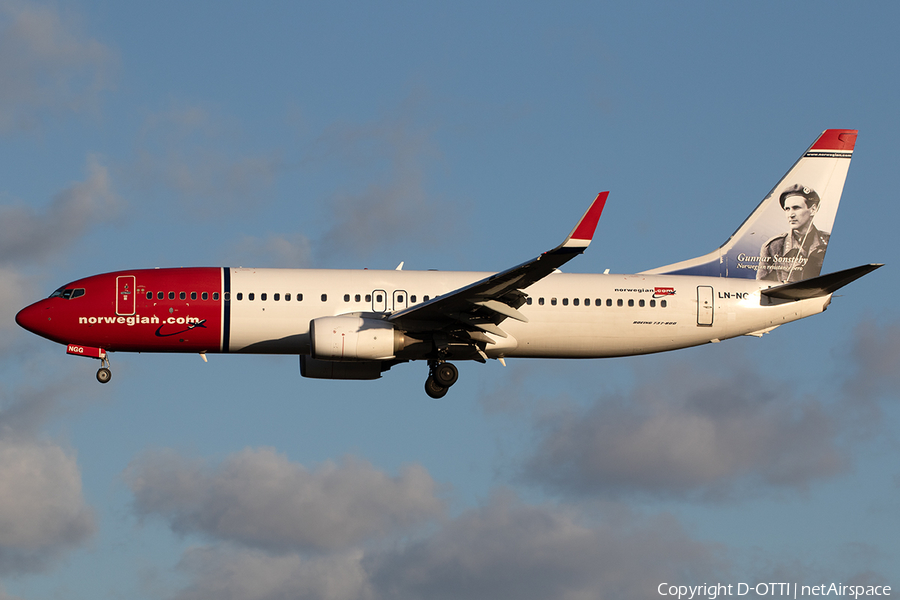 Norwegian Air Shuttle Boeing 737-8JP (LN-NGG) | Photo 287062