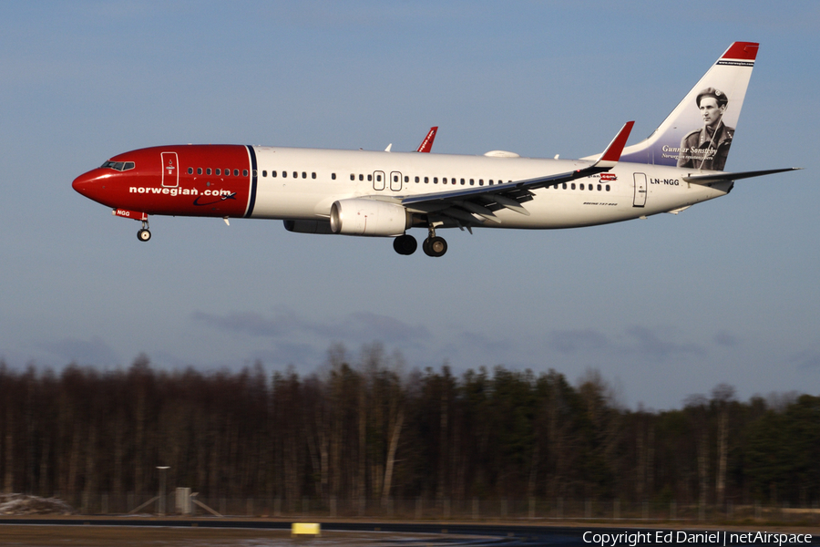 Norwegian Air Shuttle Boeing 737-8JP (LN-NGG) | Photo 43207