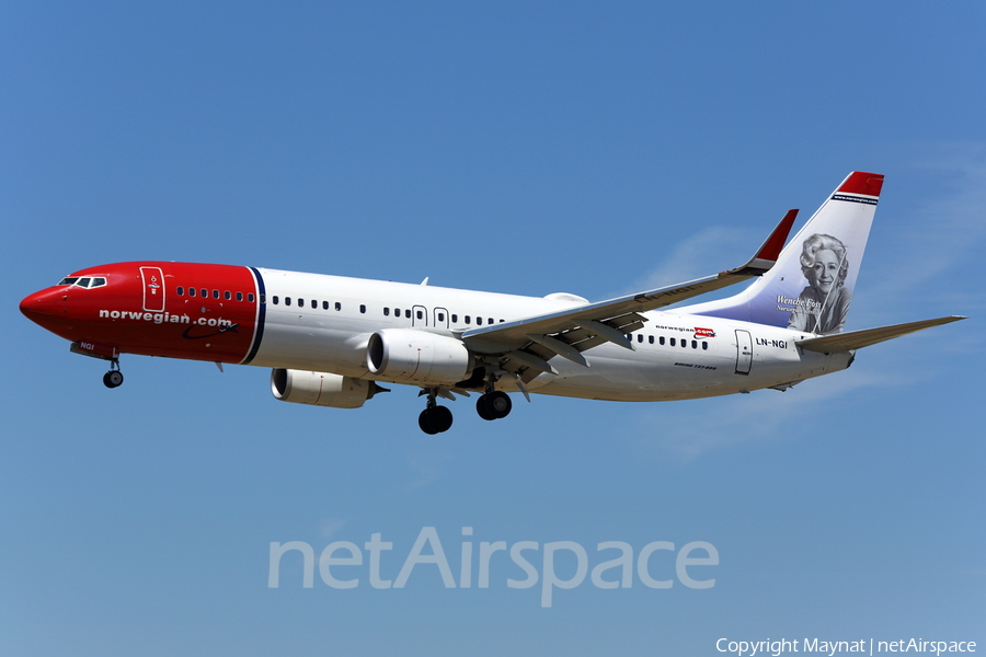 Norwegian Air Shuttle Boeing 737-8JP (LN-NGI) | Photo 137245