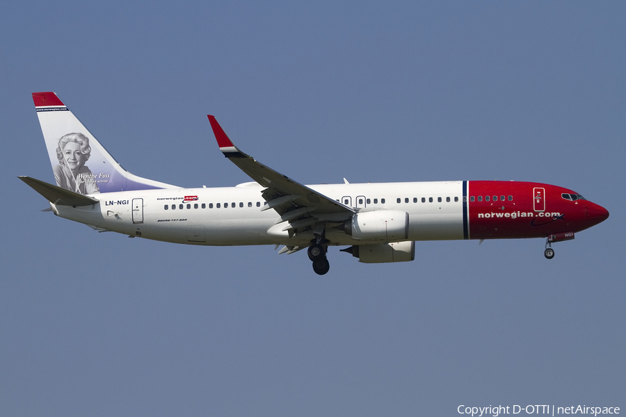 Norwegian Air Shuttle Boeing 737-8JP (LN-NGI) | Photo 436033