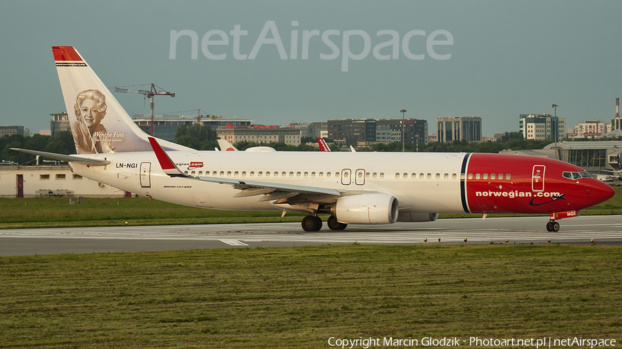 Norwegian Air Shuttle Boeing 737-8JP (LN-NGI) | Photo 545274
