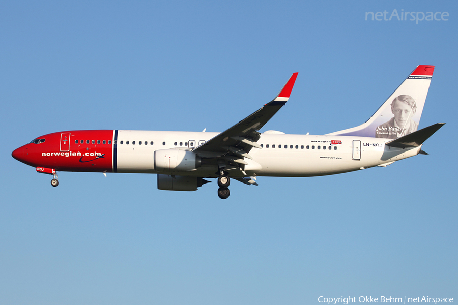 Norwegian Air Shuttle Boeing 737-8JP (LN-NGJ) | Photo 52987