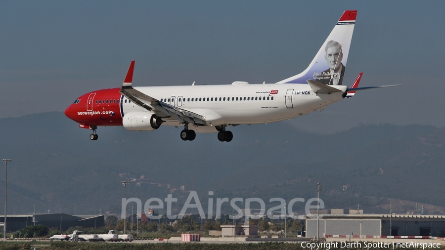 Norwegian Air Shuttle Boeing 737-8JP (LN-NGK) | Photo 223954