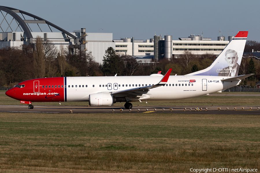 Norwegian Air Shuttle Boeing 737-8JP (LN-NGK) | Photo 151805