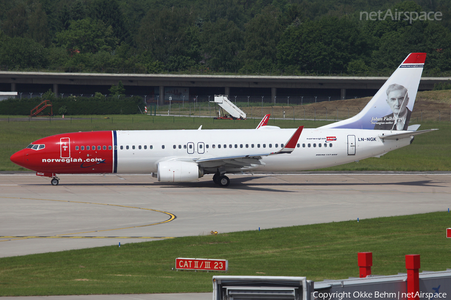 Norwegian Air Shuttle Boeing 737-8JP (LN-NGK) | Photo 47852