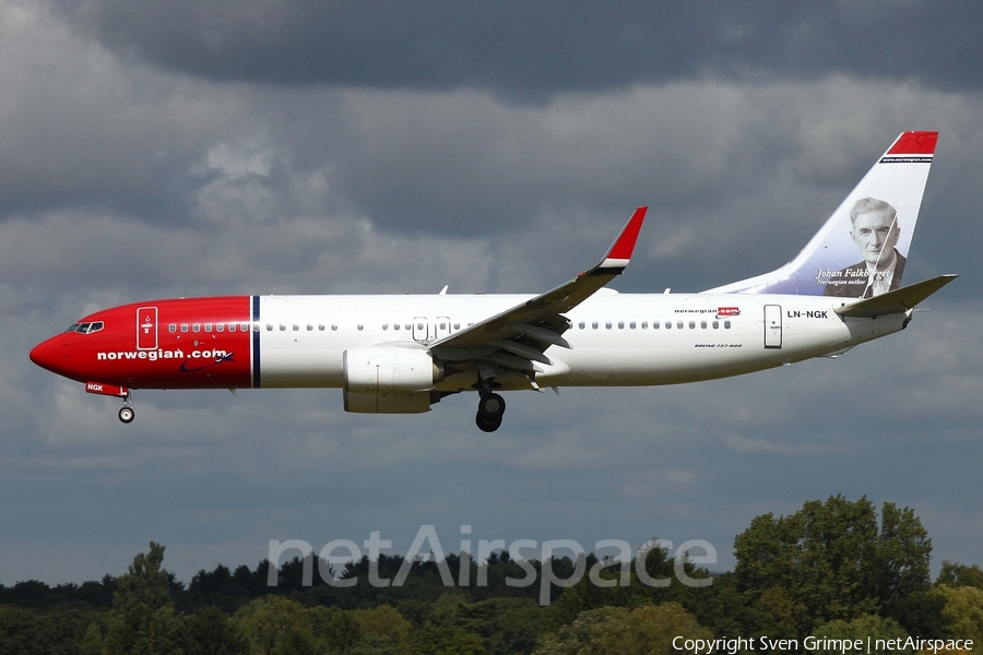 Norwegian Air Shuttle Boeing 737-8JP (LN-NGK) | Photo 54594