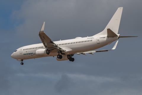 Norwegian Air Shuttle Boeing 737-8JP (LN-NGK) at  Gran Canaria, Spain