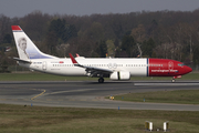 Norwegian Air Shuttle Boeing 737-8JP (LN-NGM) at  Hamburg - Fuhlsbuettel (Helmut Schmidt), Germany