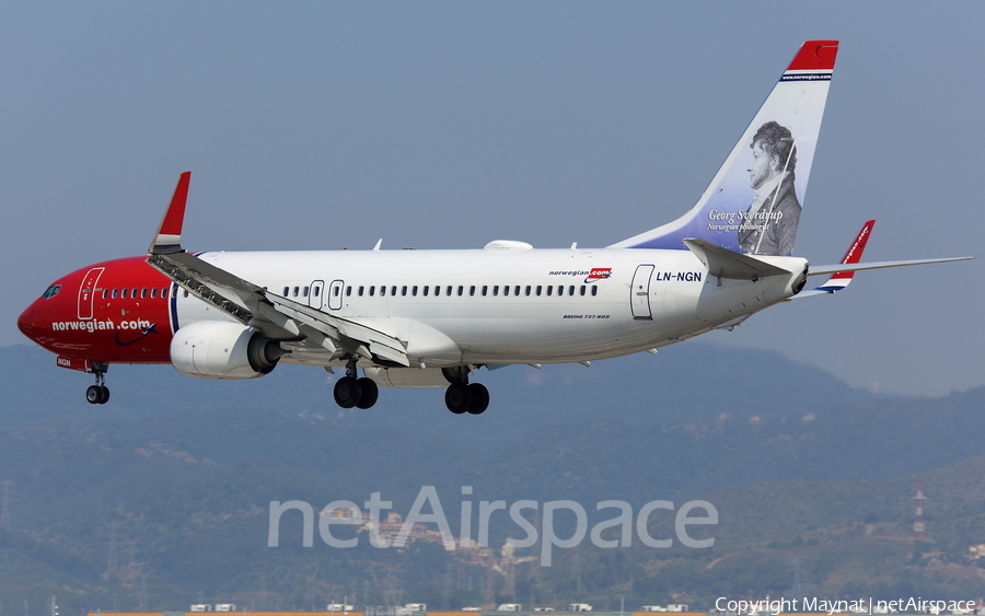 Norwegian Air Shuttle Boeing 737-8JP (LN-NGN) | Photo 194628