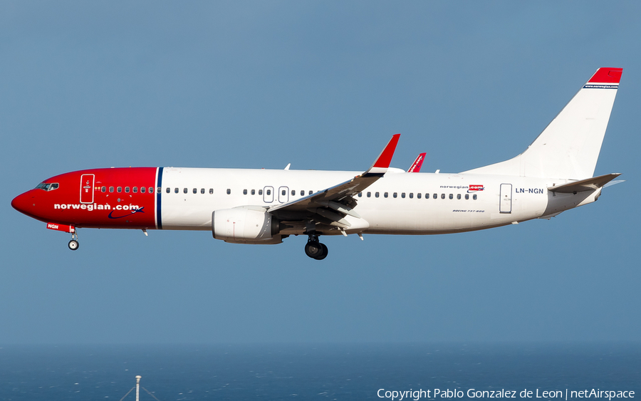 Norwegian Air Shuttle Boeing 737-8JP (LN-NGN) | Photo 336828