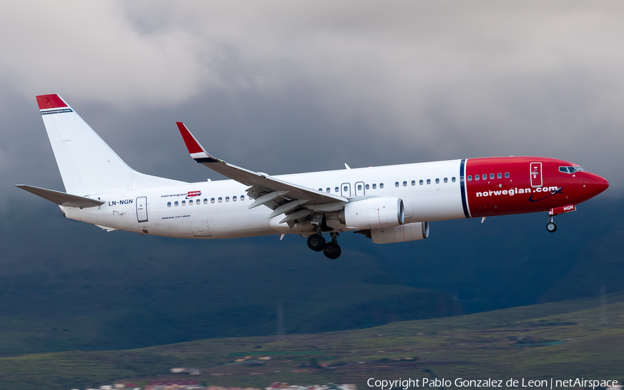Norwegian Air Shuttle Boeing 737-8JP (LN-NGN) | Photo 336829