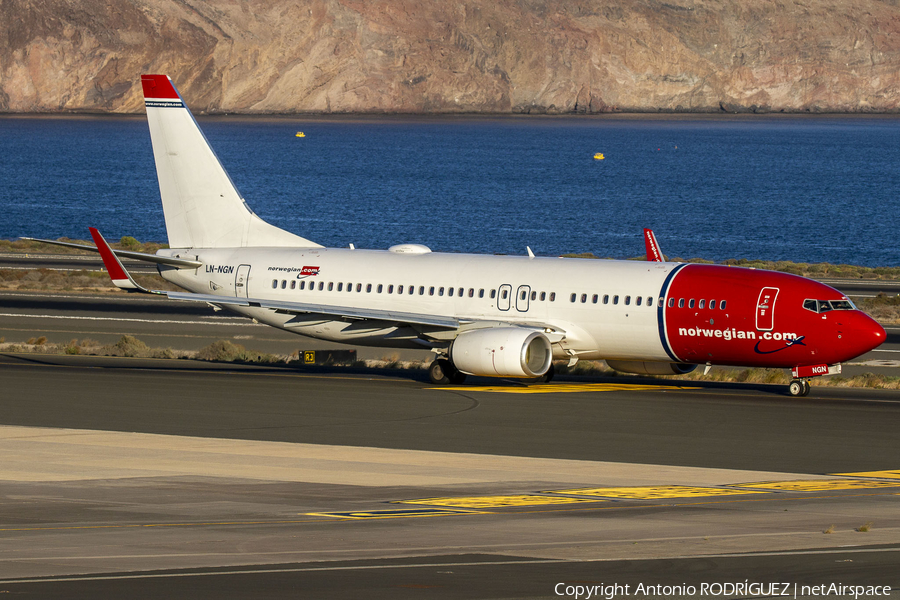 Norwegian Air Shuttle Boeing 737-8JP (LN-NGN) | Photo 371026