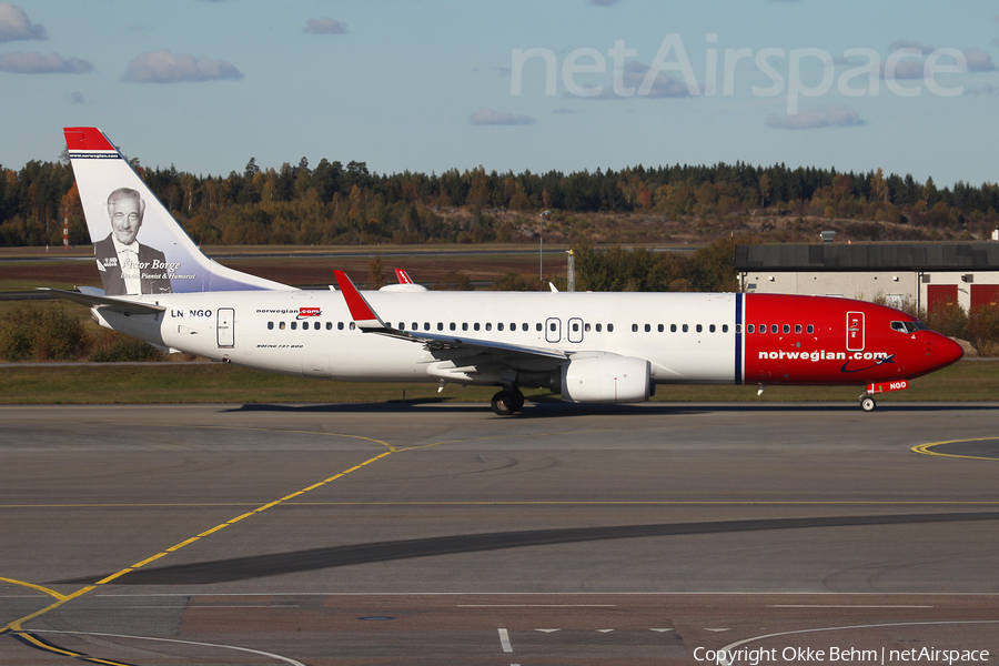 Norwegian Air Shuttle Boeing 737-8JP (LN-NGO) | Photo 92439
