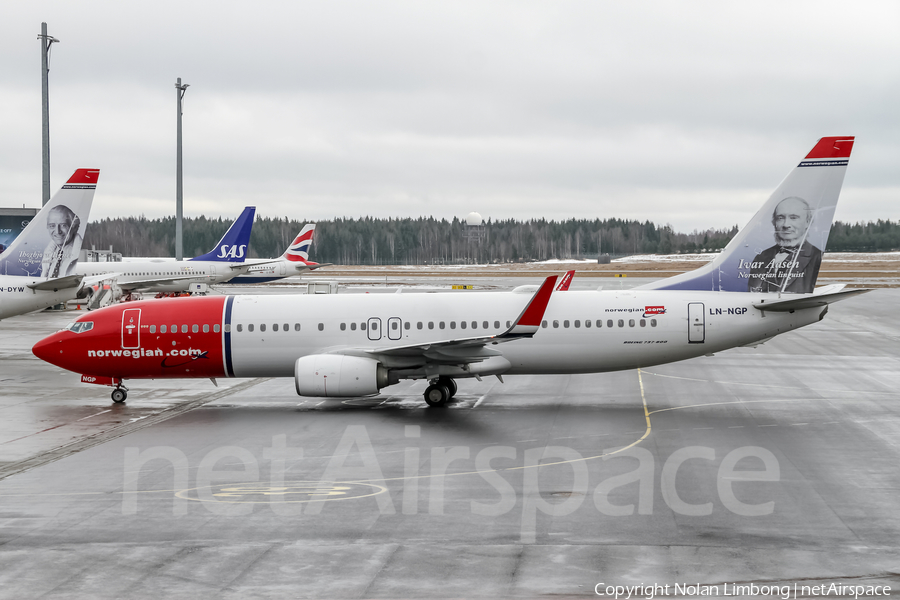 Norwegian Air Shuttle Boeing 737-8JP (LN-NGP) | Photo 371628