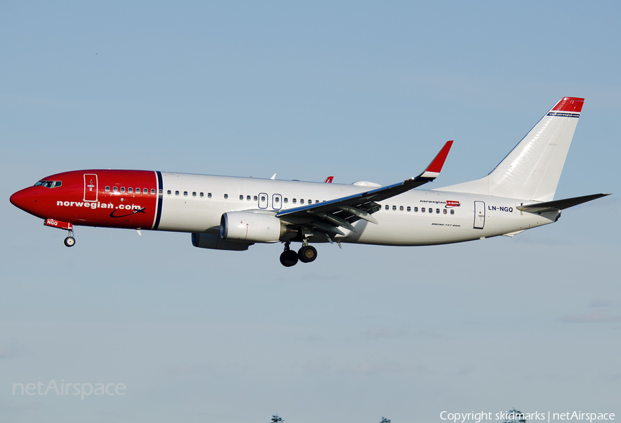 Norwegian Air Shuttle Boeing 737-8JP (LN-NGQ) | Photo 58228